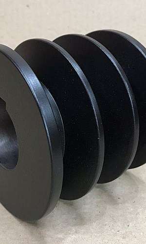 Polia com furo Polia com furo